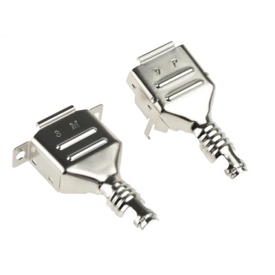 3M 3357 Series Steel Straight D-Sub Backshell 9 Way Strain Relief 3357-9209