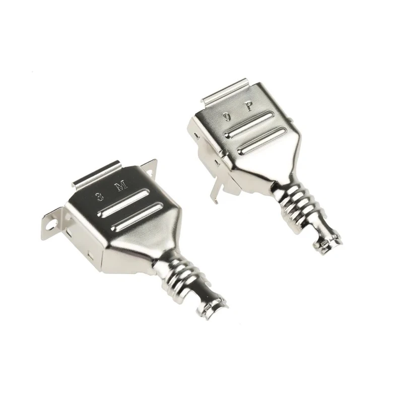 3M 3357 Series Steel Straight D-Sub Backshell 9 Way Strain Relief 3357-9209