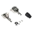 3M 3357 Series Steel Straight D-Sub Backshell 9 Way Strain Relief 3357-9209