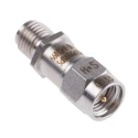Huber+Suhner RF Attenuator SMA Plug to Socket 50Ω 6GHz Maximum Frequency Straight 3 dB Attenuation Male 6603_SMA-50-2/199_NE