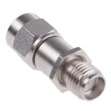 Huber+Suhner RF Attenuator SMA Plug to Socket 50Ω 6GHz Maximum Frequency Straight 3 dB Attenuation Male 6603_SMA-50-2/199_NE