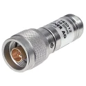 Huber+Suhner RF Attenuator Straight 6 dB N Plug to N Socket 50Ω 12.4 GHz 6806.17.A