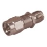 Huber+Suhner RF Attenuator SMA Plug to Socket 50Ω 6GHz Maximum Frequency Straight 1 dB Attenuation 6601_SMA-50-2/199_NE