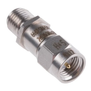 Huber+Suhner RF Attenuator SMA Plug to Socket 50Ω 6GHz 3dB Straight 6602_SMA-50-2/199_NE