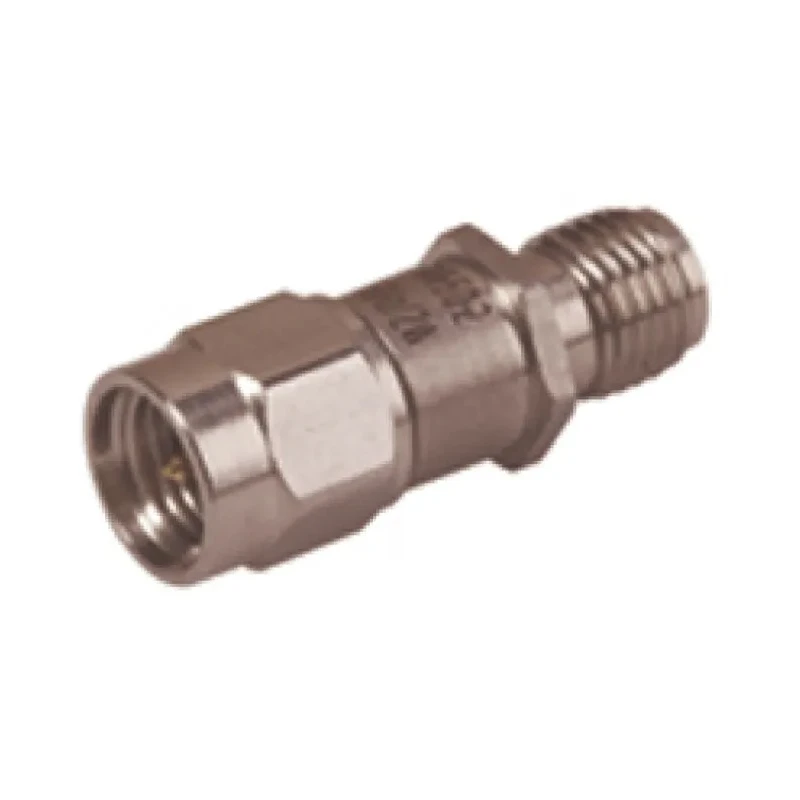 Huber+Suhner RF Attenuator SMA Plug to Socket 50Ω 6GHz 1dB Straight Male to Female 6601_SMA-50-2/199_NE