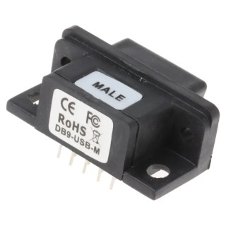 FTDI Chip Communication and Wireless Development Tool USB to UART Bridge Converter Module Male DB9 Format FT232R DB9-USB-M