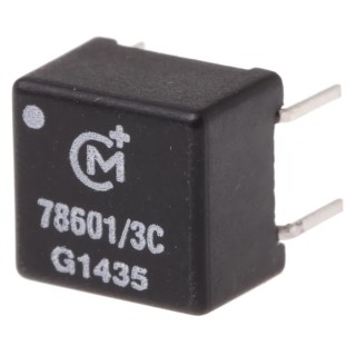 Murata Power Solutions Through Hole Pulse Transformer 1:1 Turns Ratio, 200μH Primary Inductance, 0.25Ω Primary 78601/3C