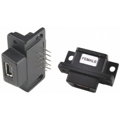FTDI Chip Female DB9 Format RS232 to USB 2.0 Converter Module with FTDI FT232R DB9-USB-F