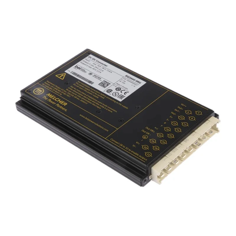 BEL POWER SOLUTIONS INC Q Series DC/DC Converter 5.5V 24mA 36V Input 14.4V Input 102W Max Output Power BQ2660-9RG
