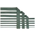 HellermannTyton Expandable Braided Green Cable Sleeve Helagaine Series 100m Length 4mm Diameter 170-02101 HEGMAN-04-PMPI-GN