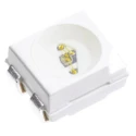 Broadcom 3.8 V Green LED PLCC 4 Surface Mount High Brightness Round Lens 787 mcd HSMM-A400-U4QM2