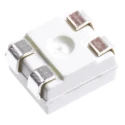 Broadcom 3.8 V Green LED PLCC 4 Surface Mount High Brightness Round Lens 787 mcd HSMM-A400-U4QM2