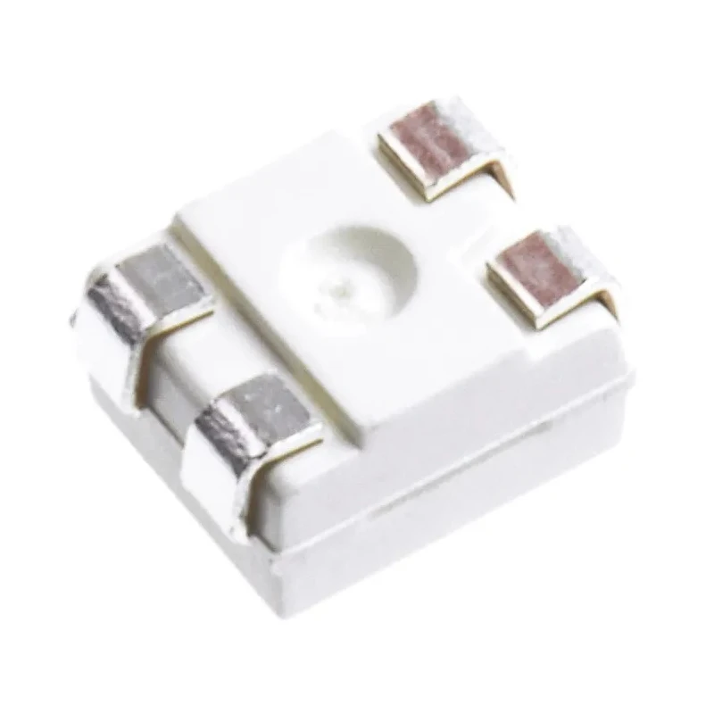 Broadcom 3.8 V Green LED PLCC 4 Surface Mount High Brightness Round Lens 787 mcd HSMM-A400-U4QM2