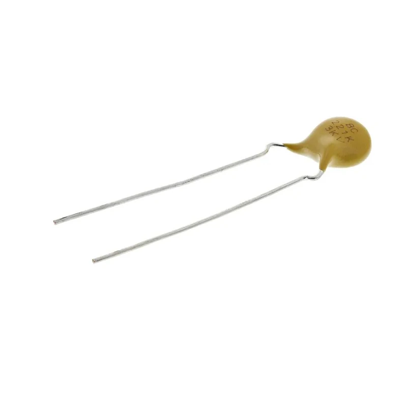 Vishay Single Layer Ceramic Capacitor 220 pF 3 kV dc Through Hole Radial F Series S3N Dielectric ±10% F221K29S3NR63K7R