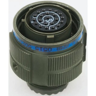 Amphenol Socapex MIL Spec Circular Connector 6 Contacts Female Contact, Male Connector, Shell Size 9, Screw TV06RW0935S