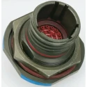 Amphenol Socapex Straight 6 Way Panel Mount MIL Spec Circular Connector Female Contacts Shell Size 9 Screw TV07RW0935S