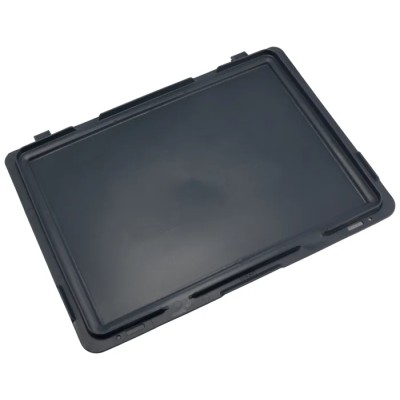 RS PRO Grey Polypropylene Storage Box Lid 19 mm Height x 300 mm Width x 400 mm Depth 163-1898