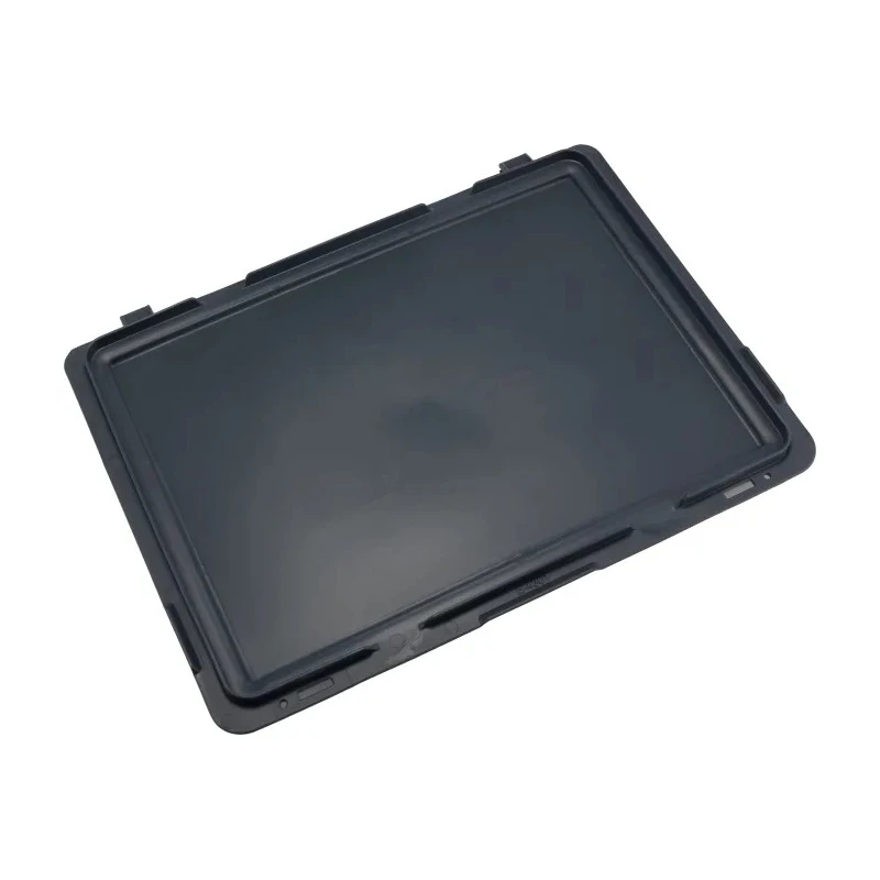 RS PRO Grey Polypropylene Storage Box Lid 19 mm Height x 300 mm Width x 400 mm Depth 163-1898