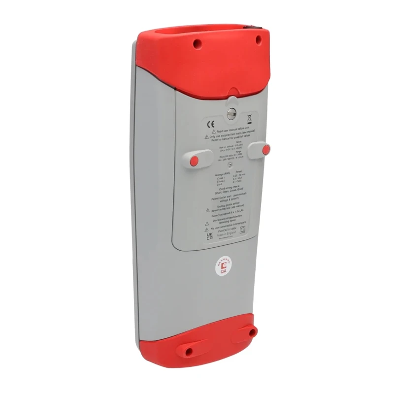 Seaward PrimeTest 100 UK Portable Battery Operated Pass/Fail PAT Tester Class II Class I Test Type 344A911
