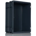 RS PRO 15L Grey Polypropylene Euro Container Stackable Ventilated Modular Storage Box 163-1899