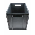 RS PRO 30L Grey Polypropylene Euro Container Stackable Storage Box 325mm x 300mm x 400mm 163-1900