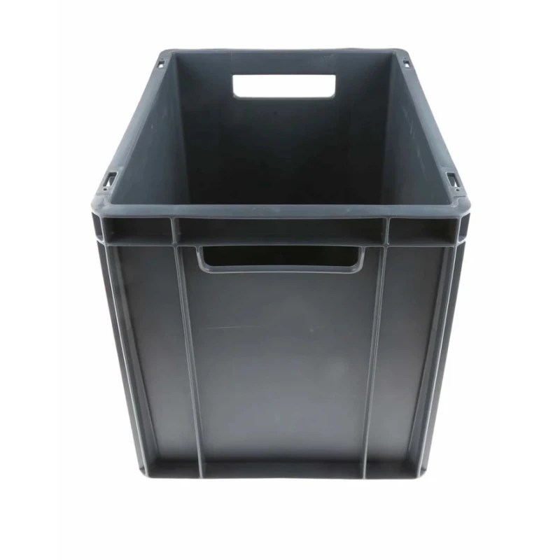 RS PRO 30L Grey Polypropylene Euro Container Stackable Storage Box 325mm x 300mm x 400mm 163-1900