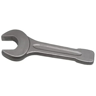 Bahco Single Ended Open Spanner Metric Double Ended 32 mm, Steel Grey Finish, 190mm Overall Length 133SGM-32