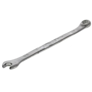 Bahco Combination Spanner Alloy Steel Chrome Finish 1/4 in 112mm Overall Length 111Z-1/4