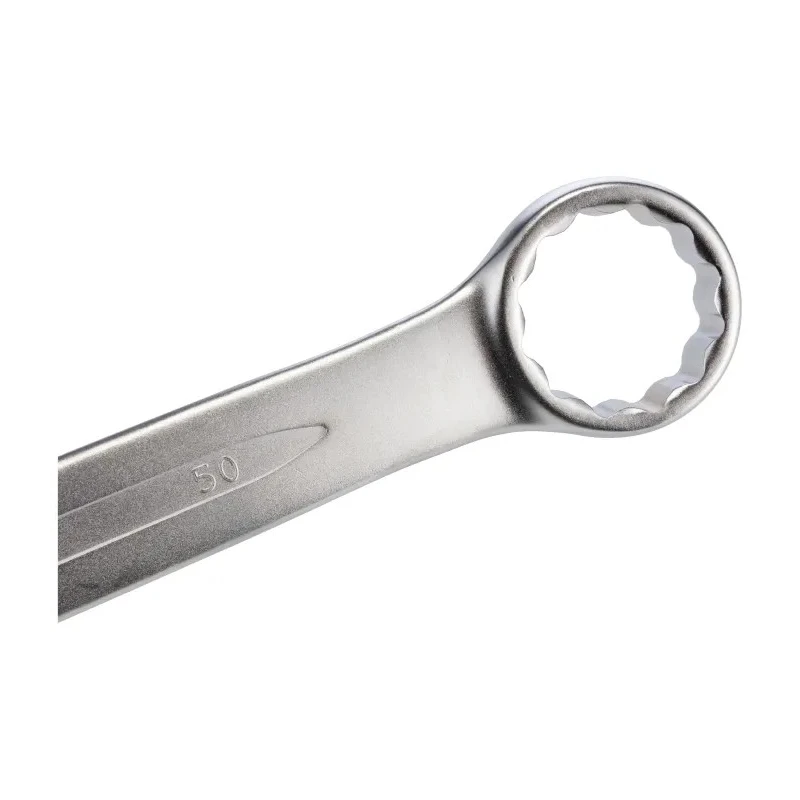 Bahco Combination Spanner 50 mm, 540mm Overall Length, Alloy Steel Chrome Finish 111M-50