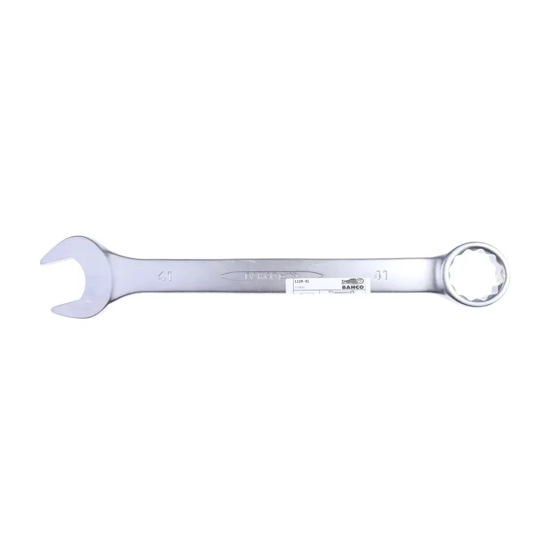 Bahco Combination Spanner 41 mm Alloy Steel Chrome Finish 480mm Overall Length 111M-41