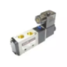 Akari 3/8 Inch 5/2 Way German Type Single Solenoid Valve, S-523