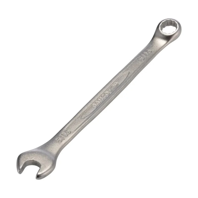 Bahco Combination Spanner 5/16 in, 130mm Overall, Alloy Steel Chrome Finish 111Z-5/16