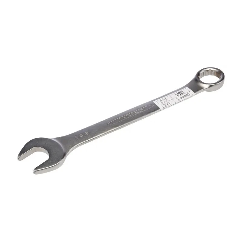 Bahco Combination Spanner 1-3/8 in Imperial Size, 410mm Overall Length, Alloy Steel Chrome Finish 111Z-1.3/8