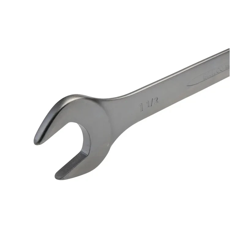 Bahco Combination Spanner 1 1/2 in Imperial Size Chrome Finish 410mm Length 12 Point 15° Offset 111Z-1.1/2