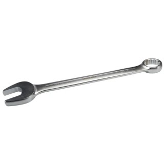 Bahco Combination Spanner 1-3/4 in, Offset Head, Alloy Steel, Chrome Finish, 500mm Overall Length 111Z-1.3/4