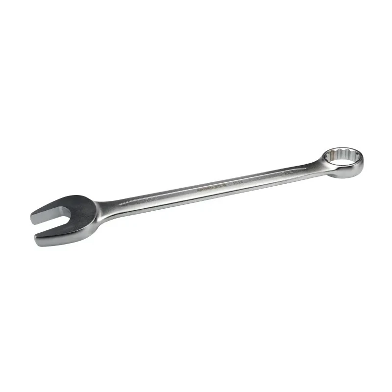 Bahco Combination Spanner 1-3/4 in, Offset Head, Alloy Steel, Chrome Finish, 500mm Overall Length 111Z-1.3/4