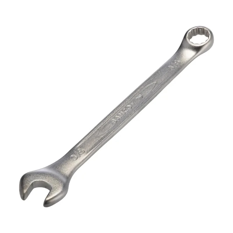 Bahco Combination Spanner 3/8 in, 144mm Overall Length, Alloy Steel Chrome Finish 111Z-3/8