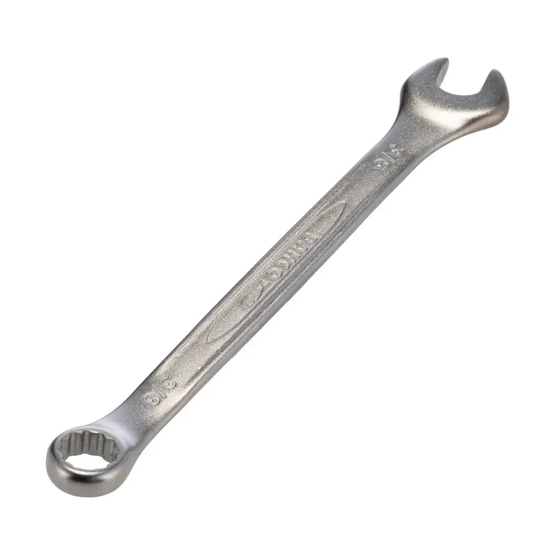 Bahco Combination Spanner 3/8 in, 144mm Overall Length, Alloy Steel Chrome Finish 111Z-3/8