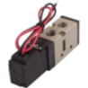 Akari 3/8 Inch 5/2 Way SMC Type VF Series Single Solenoid Valve, VF-5120-10