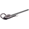 Bahco 220 mm Jaw Capacity Chain Wrench, 12000 mm Overall Length, Metal Handle 372-8