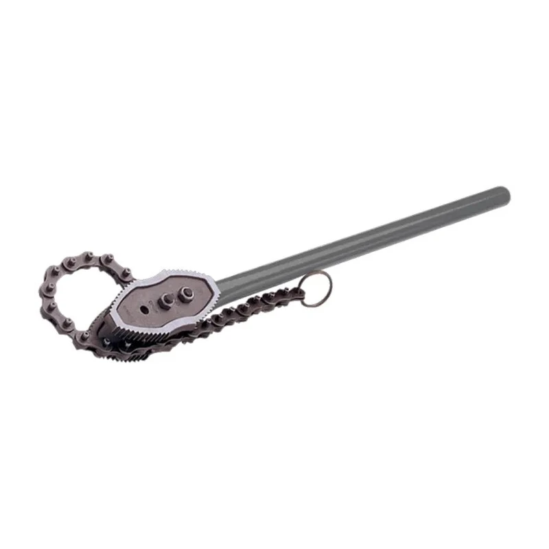 RS PRO Chain Wrench 152.4 mm Jaw Capacity 1110 mm Overall Length Metal Handle Non-Sparking 372-6