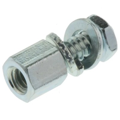 TE Connectivity AMPLIMITE Series Female Screw Lock Accessory for D-Sub Connector 5205817-4