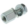 TE Connectivity AMPLIMITE Series Female Screw Lock Accessory for D-Sub Connector 5205817-4