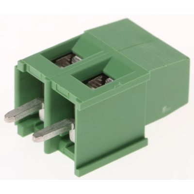 TE Connectivity Buchanan Series 2-Contact 5mm Pitch 1 Row PCB Terminal Block 796683-2