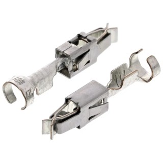 TE Connectivity Junior Power Timer Series Female Crimp Terminal, 13 AWG Min Crimp, 17 AWG Max 964285-2