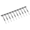 TE Connectivity Micro Quadlock System Series Male Crimp Terminal with Tin Contact Plating 5-965908-1