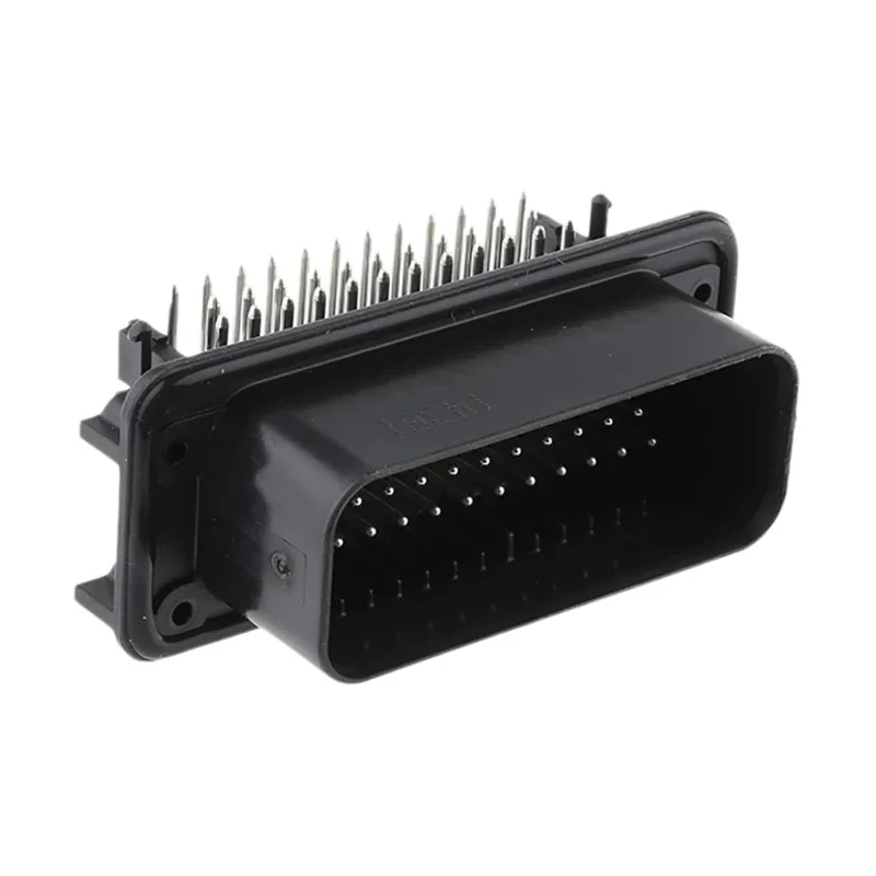 TE Connectivity Ampseal Automotive Connector Male 35 Way Black Panel Mount Solder Termination 776163-1
