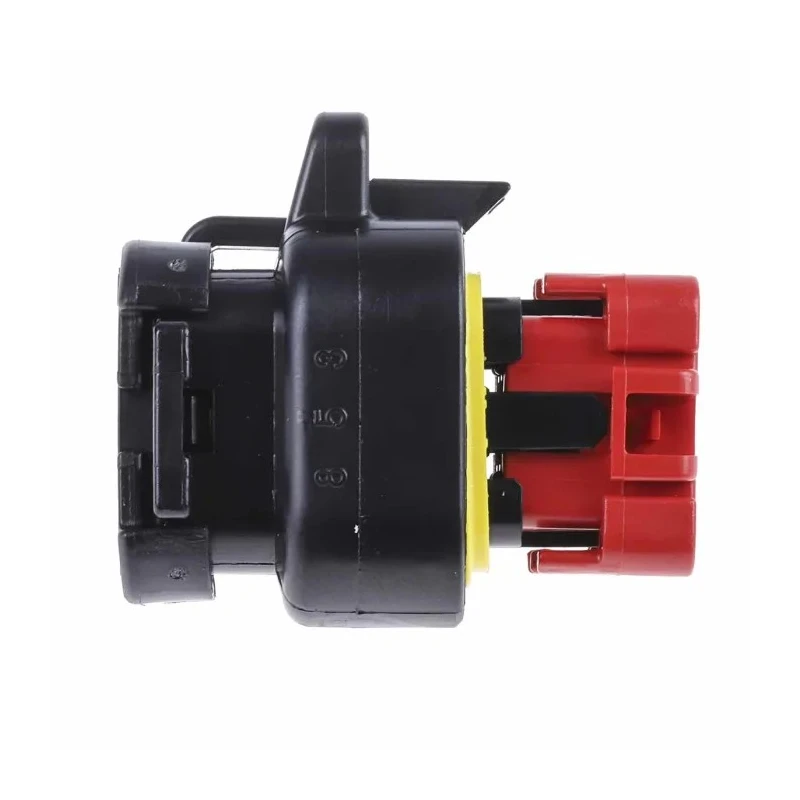 TE Connectivity Ampseal Automotive Connector Male 8 Way Black Cable Housing IP6K9K 776286-1