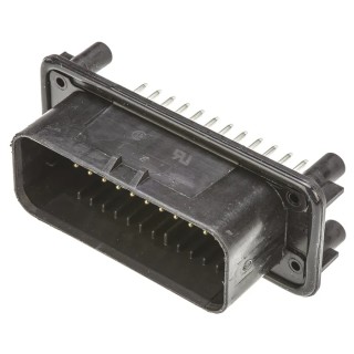 TE Connectivity Ampseal Automotive Connector Black Through Hole 35 Way Solder Termination 1-776231-1