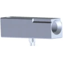 TE Connectivity Z-PACK Guide Socket Accessory for Backplane Zinc Alloy Silver 5223957-3